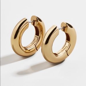 Bauble Bar DALILAH SMALL TUBE HUGGIE HOOPS